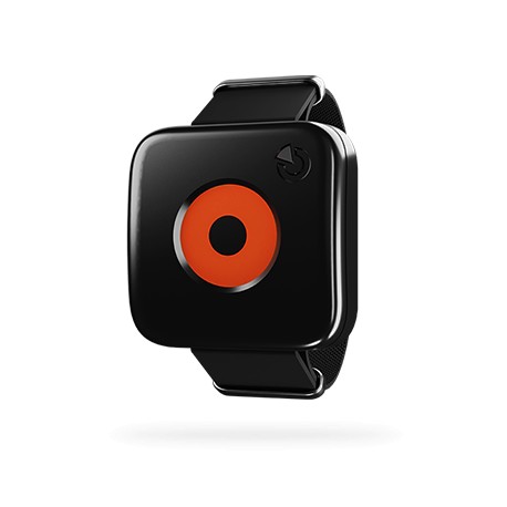 JA-157J wireless pendant for emergency call and remote control, wearable on wrist or neck, IP65, operates at 868.1 MHz.