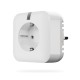 JAB JB-165N-PLUG smart wireless plug for remote control and consumption metering up to 16 A in the JABLOTRON system.