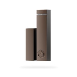 JA-153M-BR wireless magnetic door/window sensor with detection of external magnetic fields and selectable response.