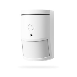 JAB JA-121PB combined BUS-mounted detector integrates a 110°/12 m PIR and a 90°/9 m glassbreak sensor, powered via BUS