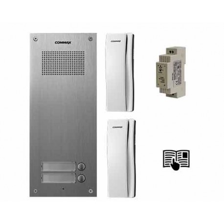 Portafonski audio komplet 2xDP-SS & DR-2UM