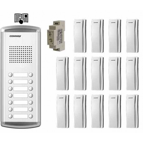 Portafonski audio komplet 14xDP-SS & DR-14AM
